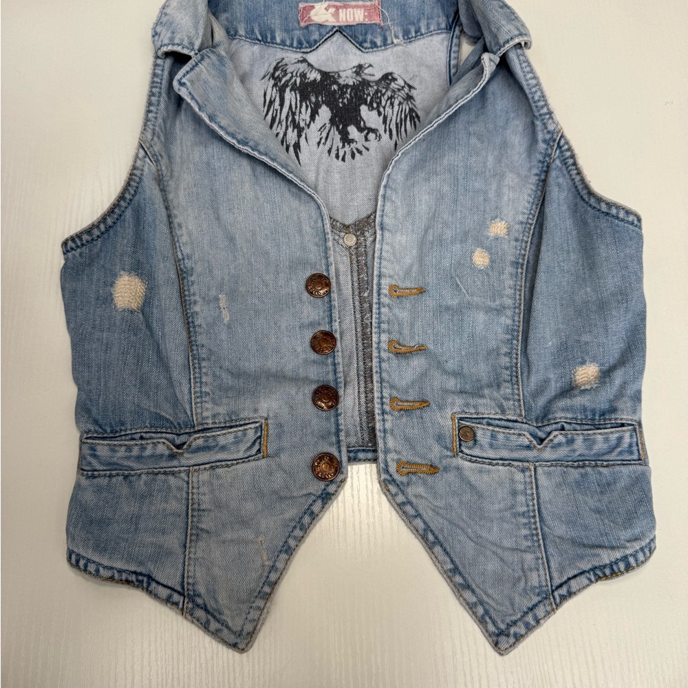 Vintage Denim Vest